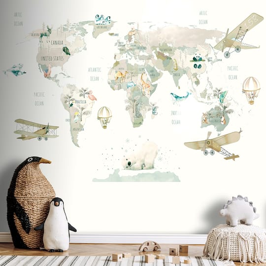 Designs Direct Oh The Places We Will Go Wall Mural